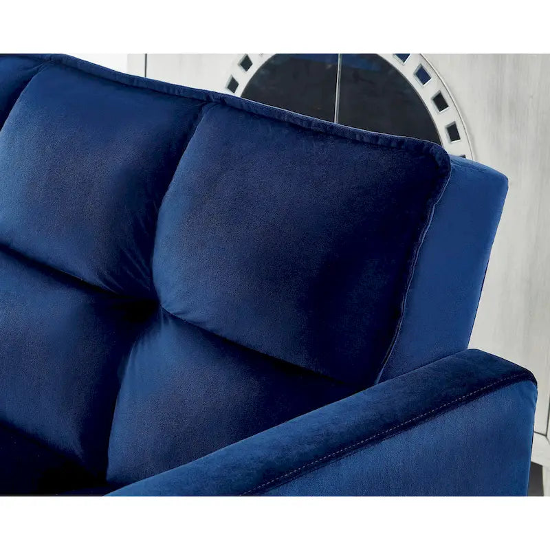 Comfortable Velvet Sleeper Sofa Bed