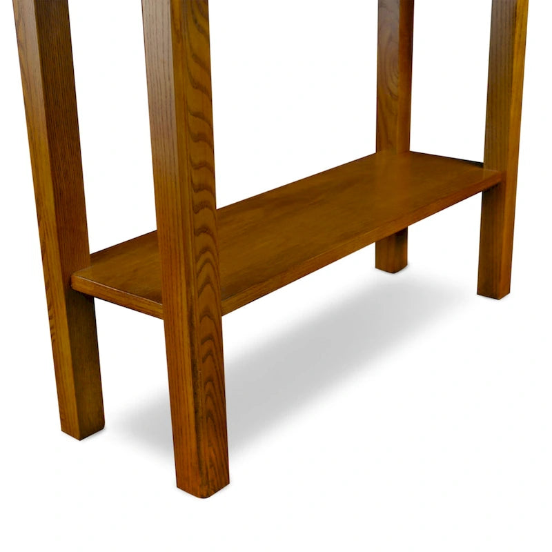 Off White Solid Wood Console Table for Entryway and Living Room
