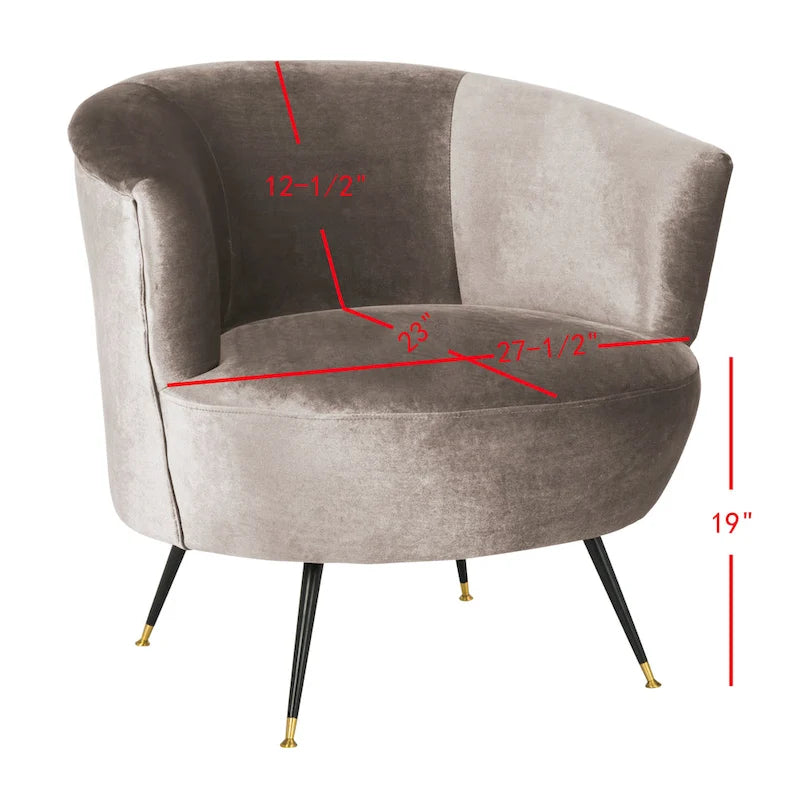 Juliann Mid-Century Modern Retro Club Chair - 32 x 33 x 31.5 - 32Wx33Dx32H