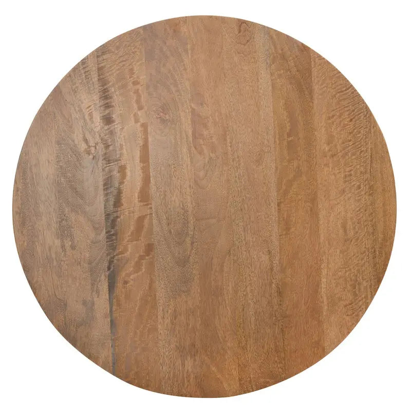 Modern Rattan Round Coffee Table - 31.5 W x 31.5 L x 17.7 H - 32Wx32Dx18H