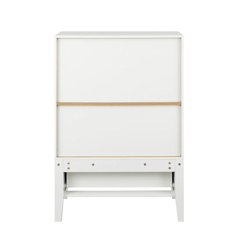 Sideboard Cabinet with Wine Racks & Stemware Holder for hallways,living rooms
